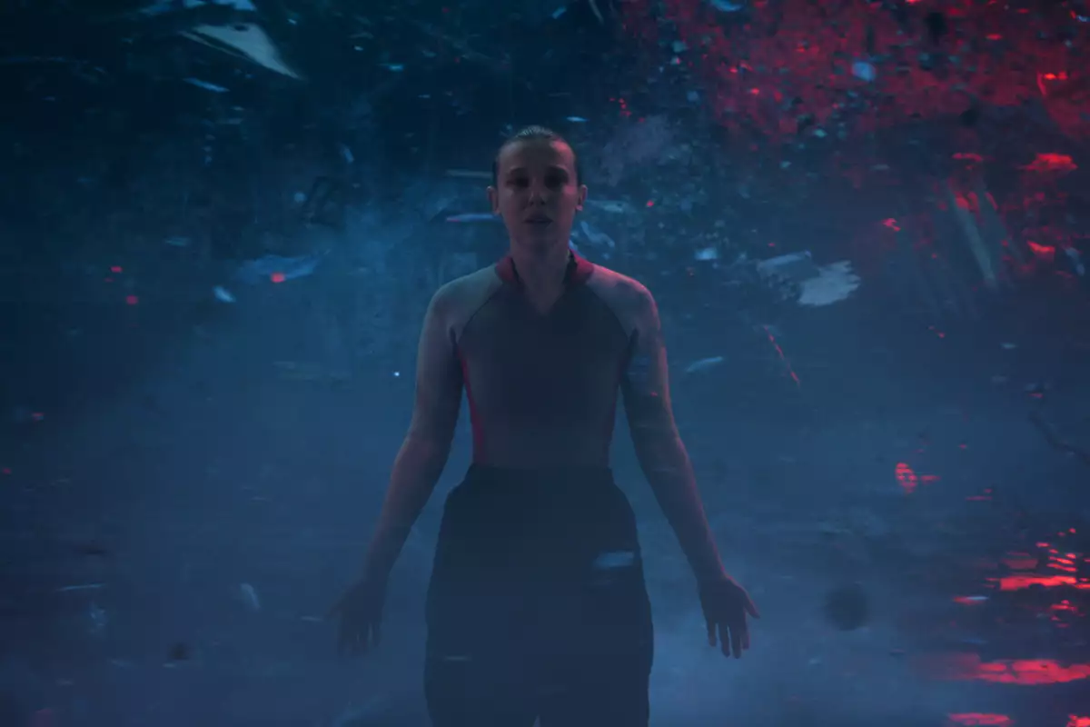 Foto de Eleven en la quinta y última temporada de Stranger Things