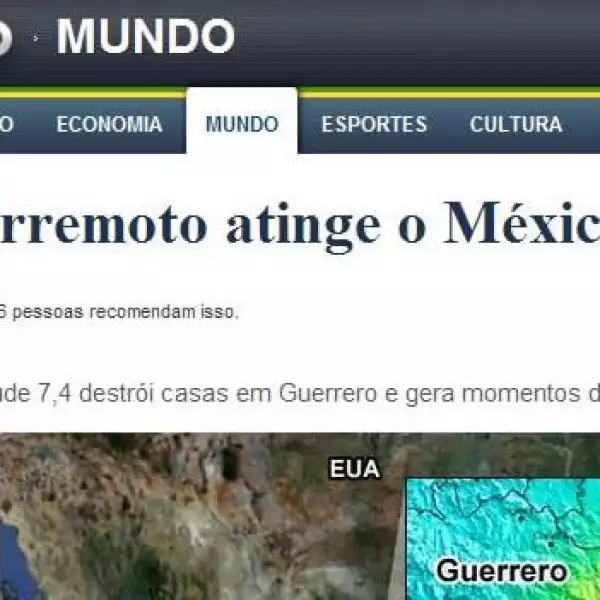 Portales temblor Globo