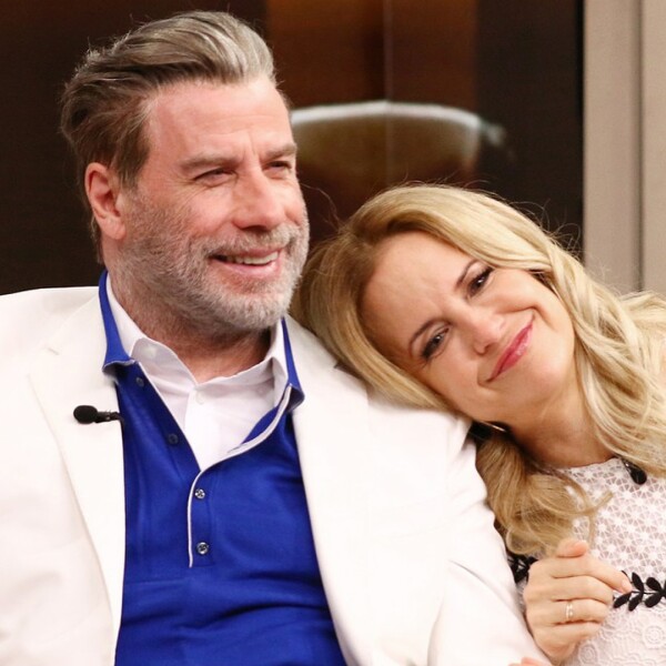 John Travolta y Kelly Preston.