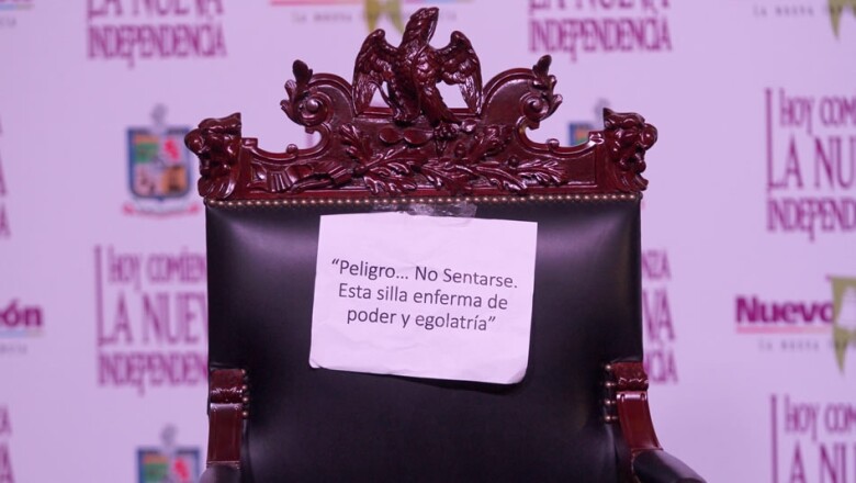 Silla gobernador Jaime Rodriguez Calderon Nuevo Leon