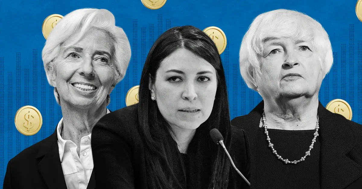 MUjeres en bancos centrales