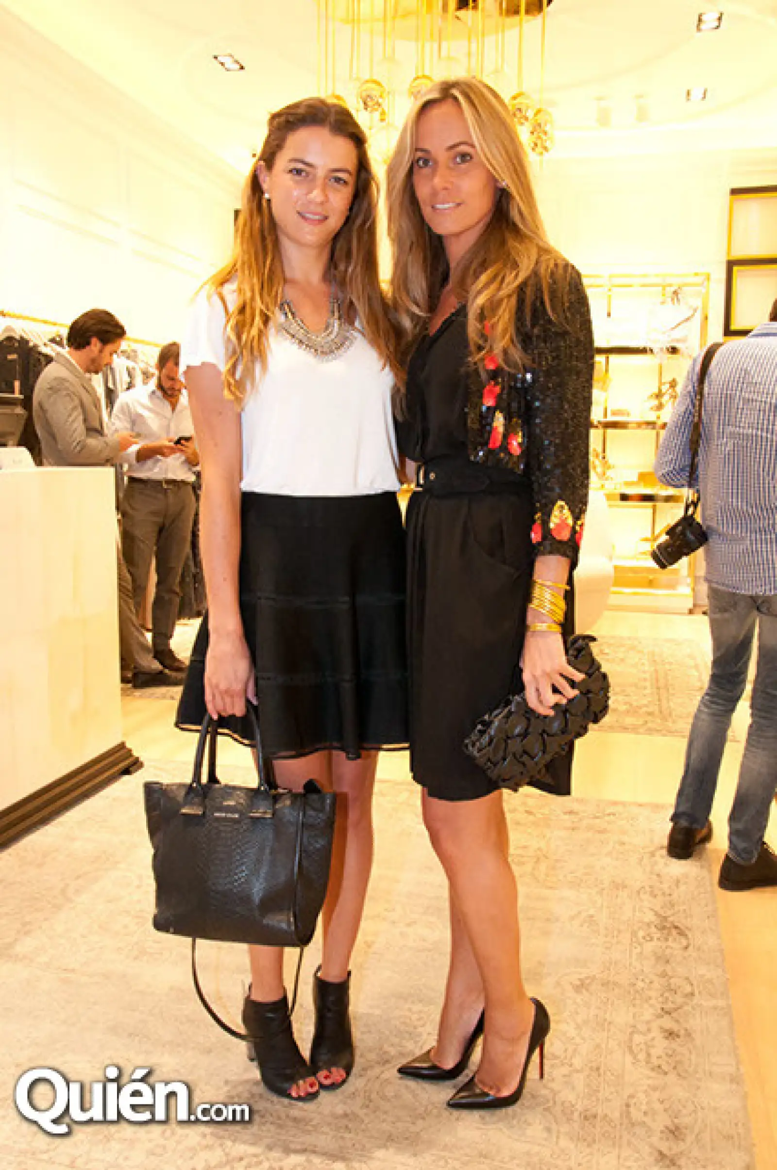 Lorenza Prieto y Elena Muuls