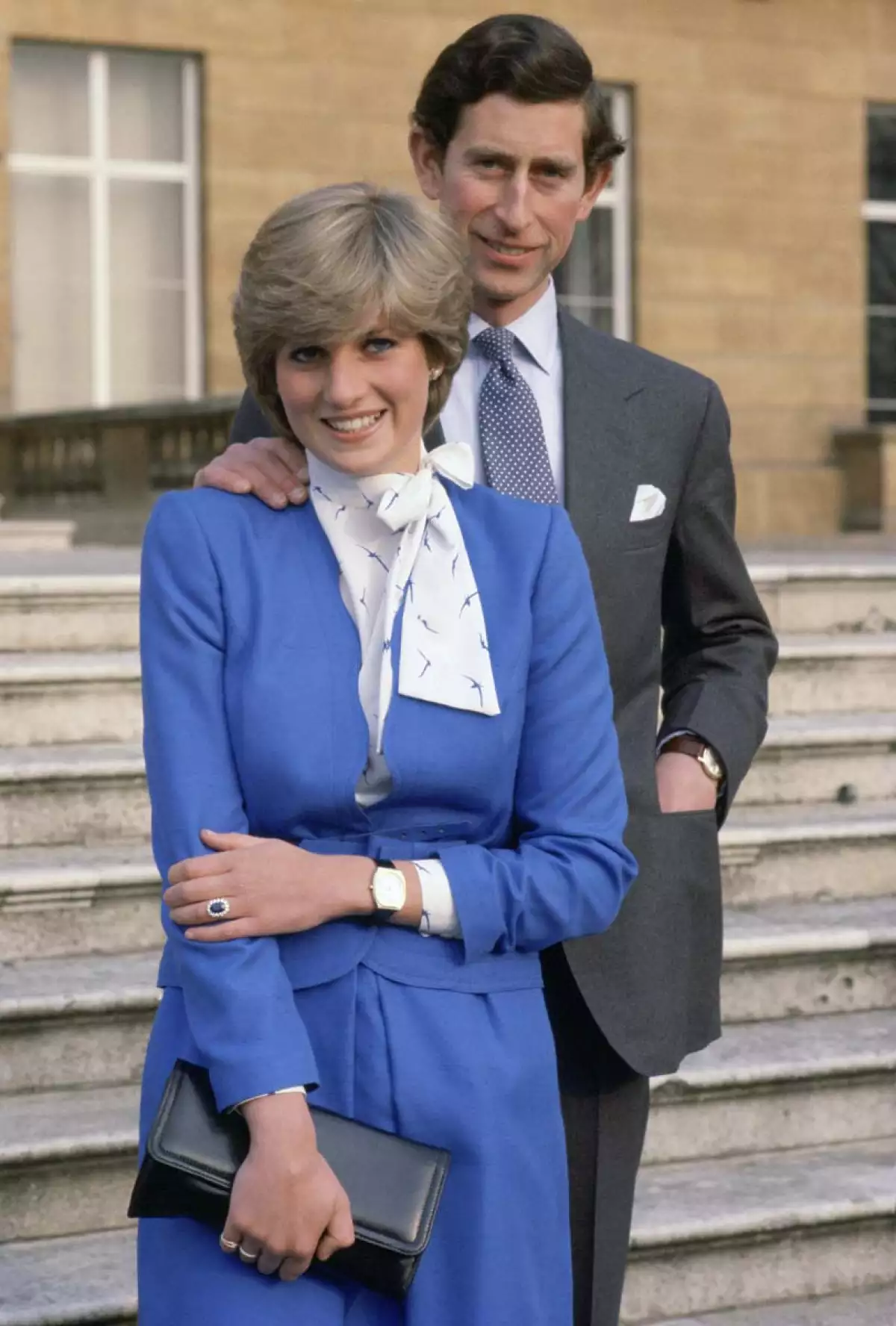 El príncipe Carlos y Diana Spencer.