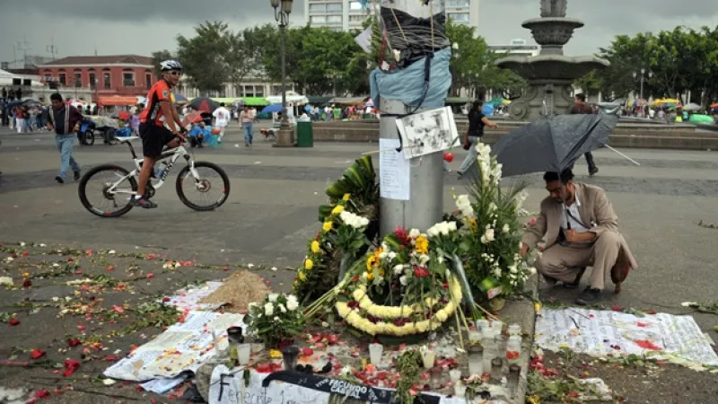 altar para cabral en guatemala