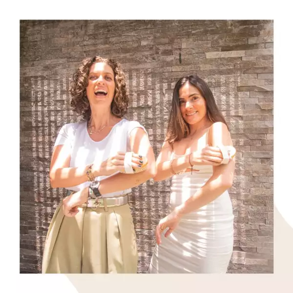 Lucille Hajj y Eileen Guerrero