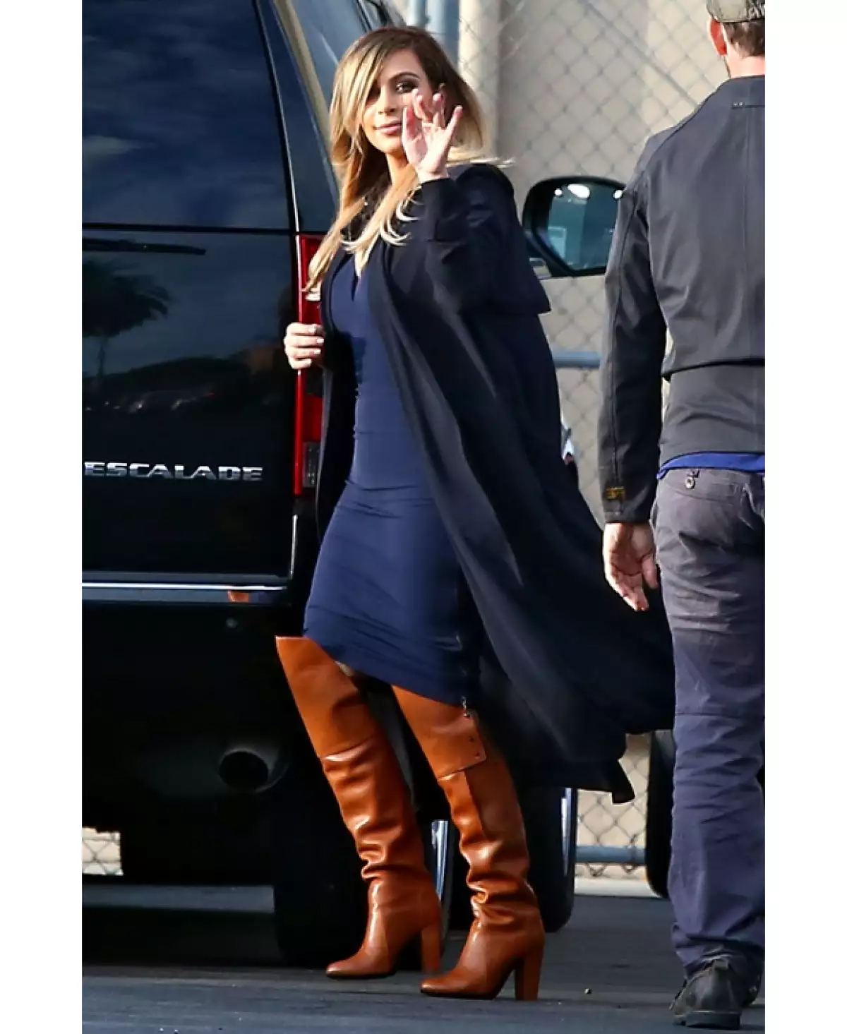 Kim Kardashian estrenó un look de pelo estilo ombré poco tiempo después de haber tenido a North West.