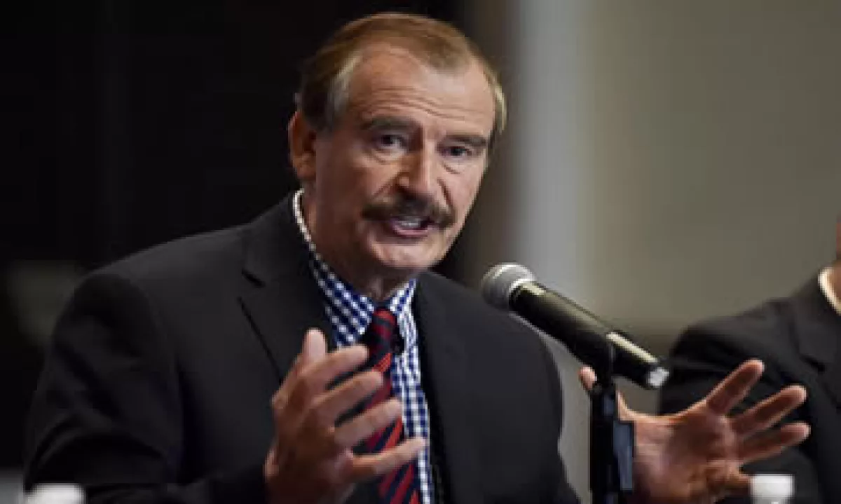 Vicente Fox también ha pedido una tregua con los grupos delincuenciales. (Foto: AFP)