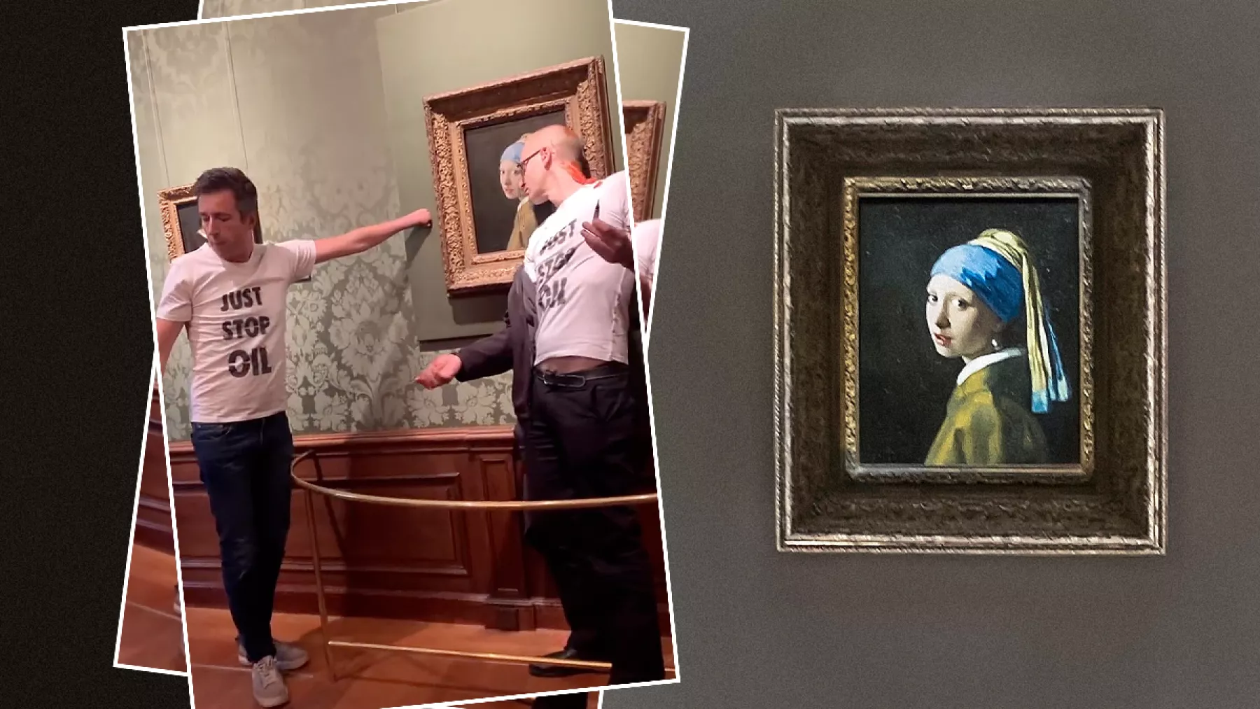 vandalismo arte obras pinturas grupos climaticos petroleo museos