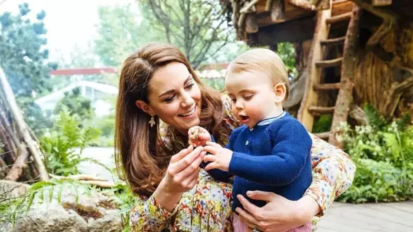 Kate Middleton y el príncipe Louis