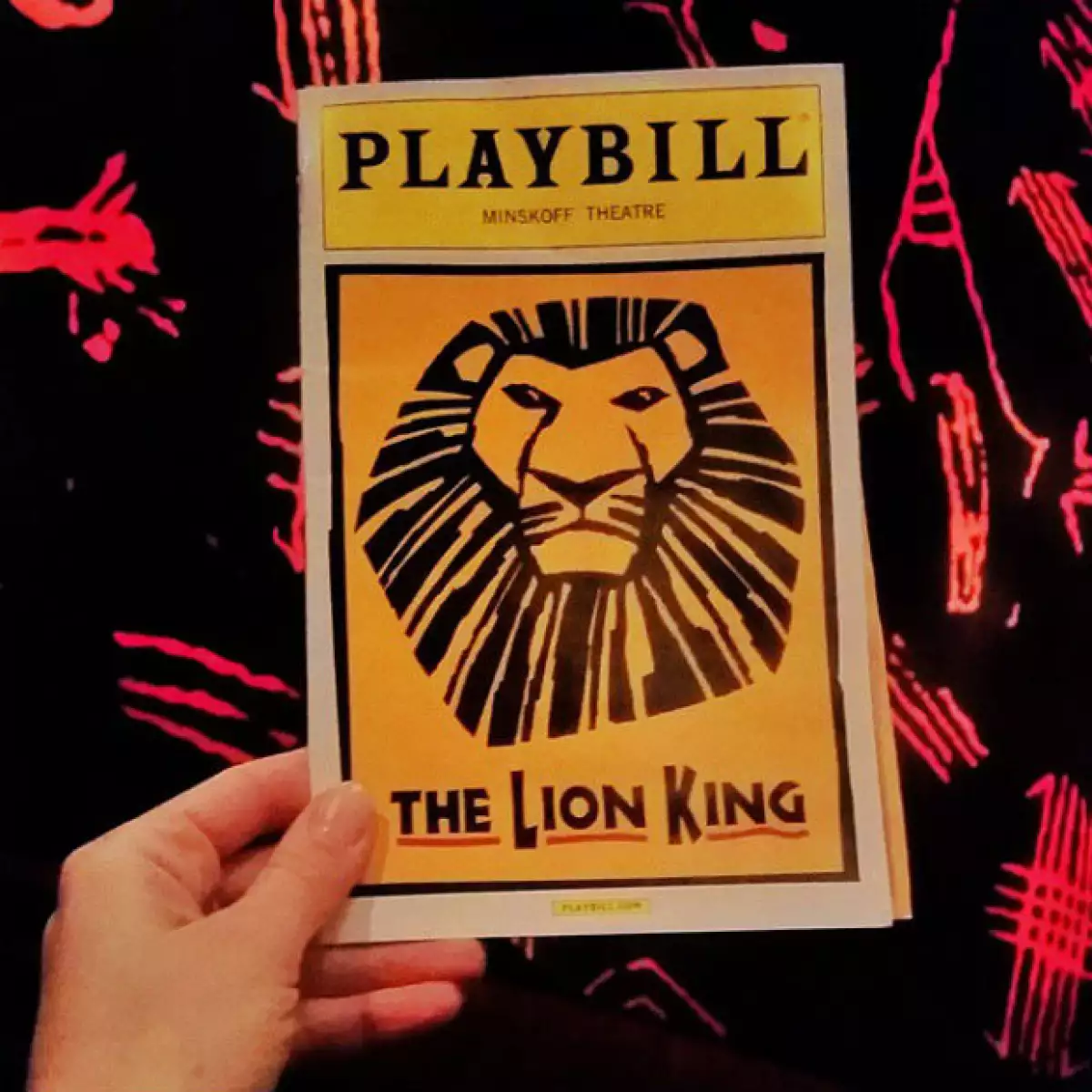 El musical El Rey León fue una de sus paradas obligadas.