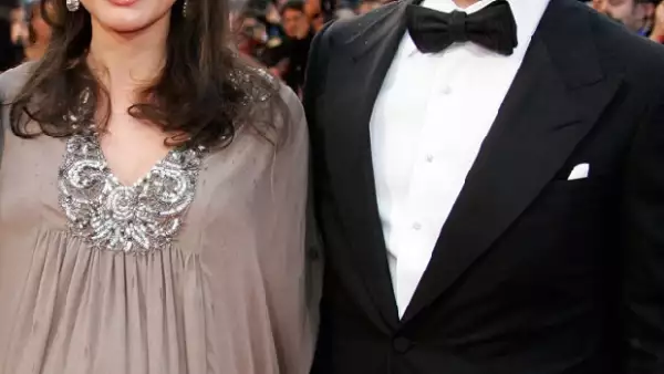 La pareja se casó después de una relación de nueve años.