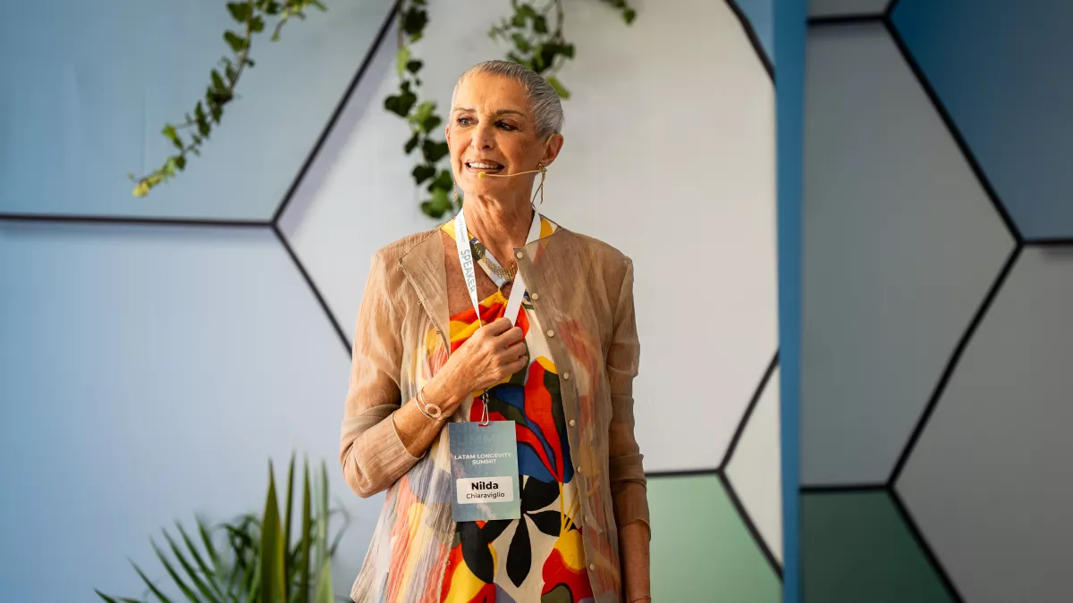 Nilda Chiaraviglio en el Latam Longevity Summit