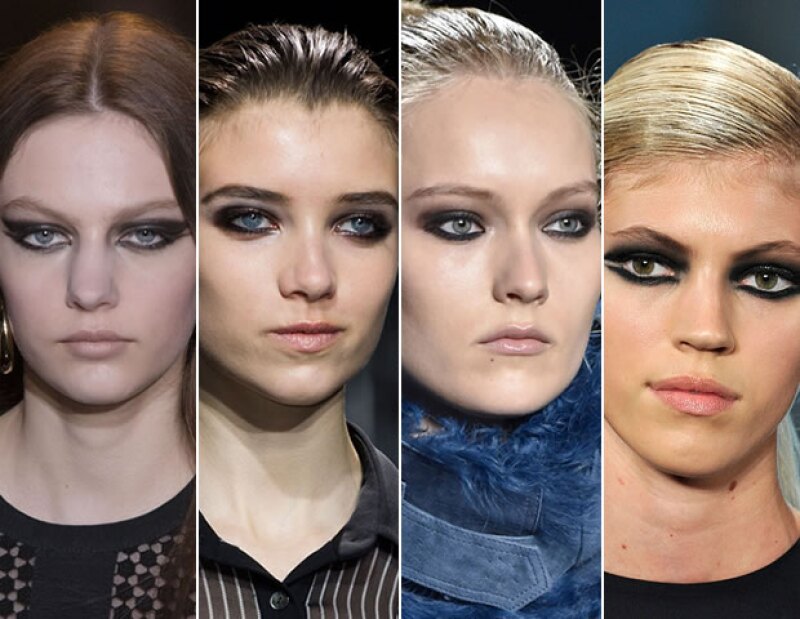 Elie Saab, DVF, Monique Lhuillier y Cushnie et Ochs proponen un smokey eye intenso.