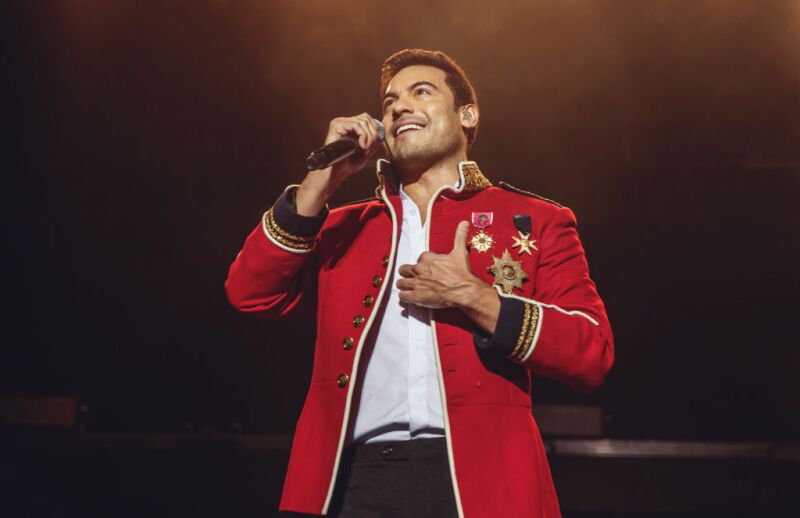 Carlos Rivera Performs In Concert In Madrid