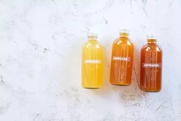 Bottle,Of,Variety,Probiotic,Drink,Kombucha