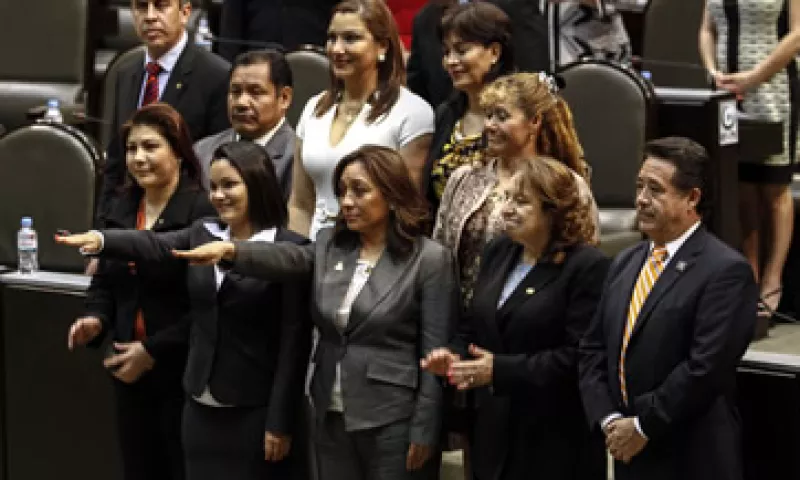 En el rubro de empoderamiento político sobresale el avance de equidad de género en el legislativo. (Foto: Cuartoscuro )