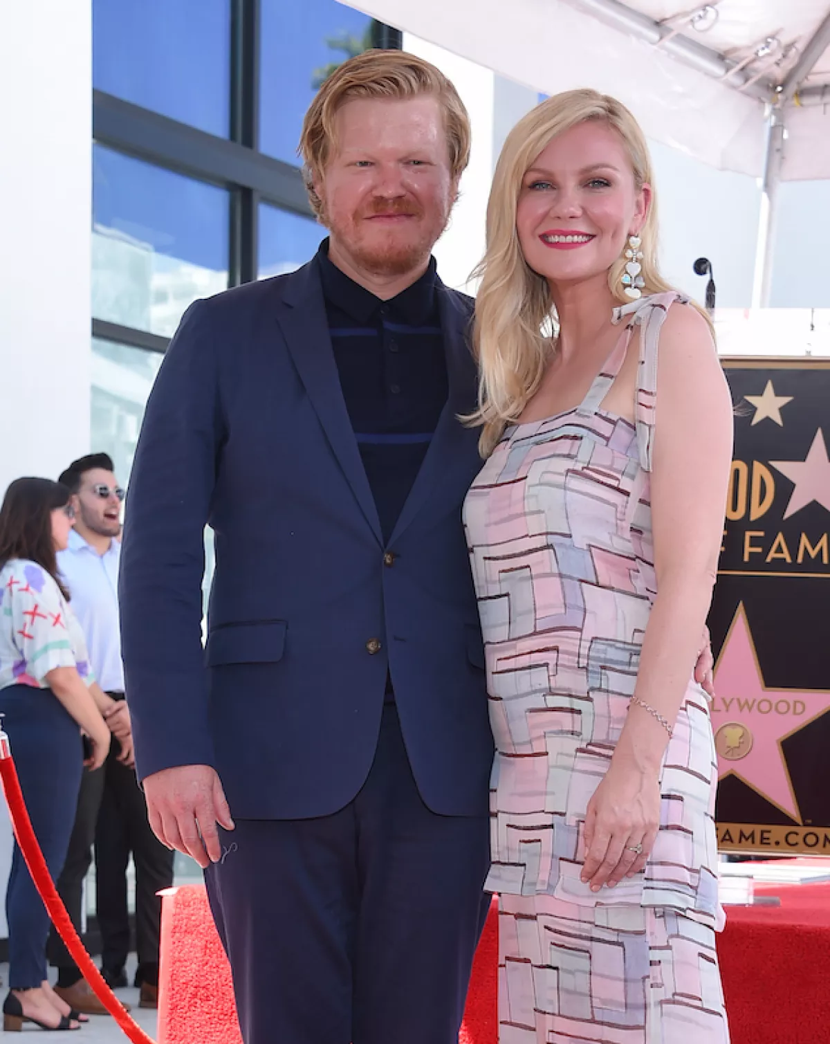 Kirsten Dunst y su esposo Jesse Plemons