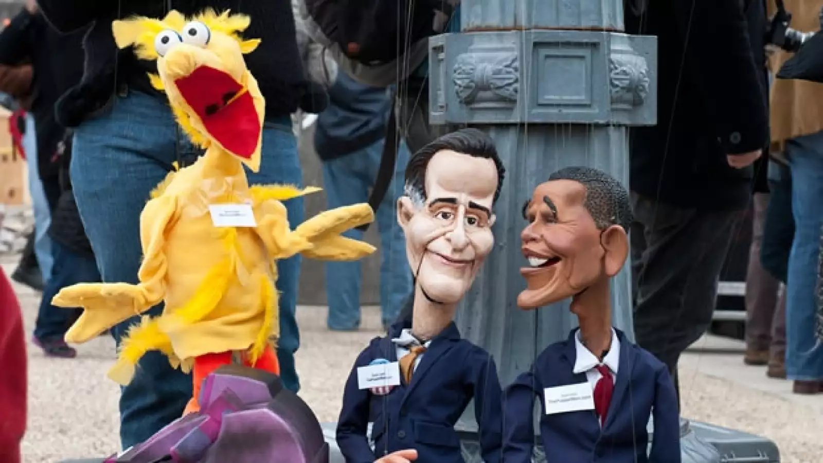 Los muppets marchan en Washington