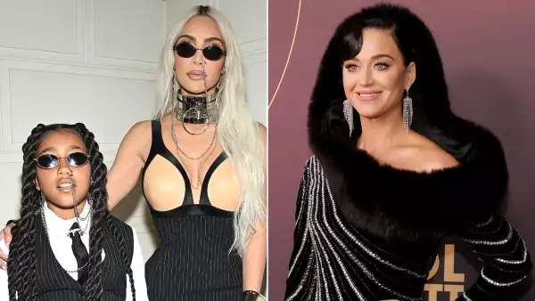North, hija de Kim Kardashian, en el show de Katy Perry en Las Vegas