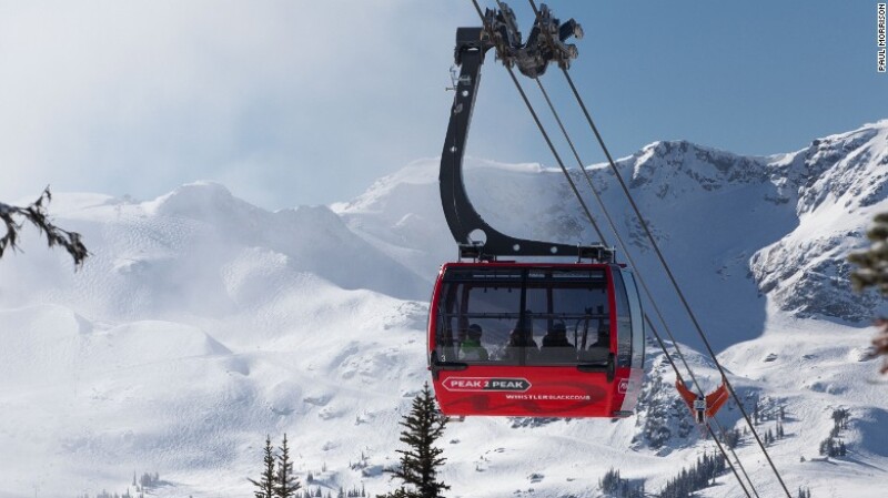 Peak 2 Peak, Whistler-Blackcomb, Canadá