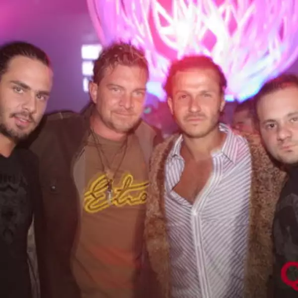 José Díaz, Armando Lozano, Mariano Ojeda, Miguel Nazzar (socios)