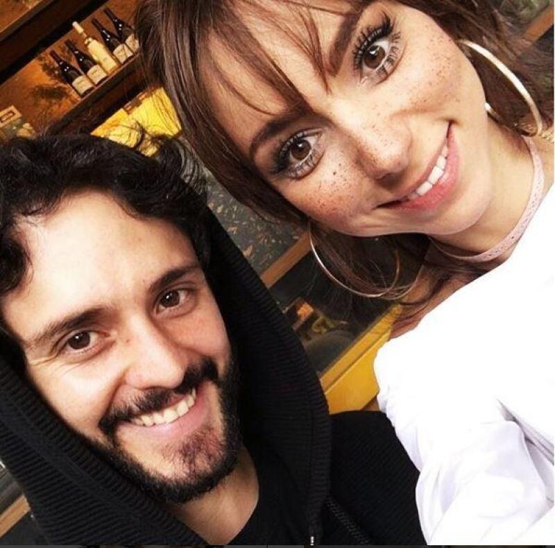 Christopher Uckermann y Natalia Téllez