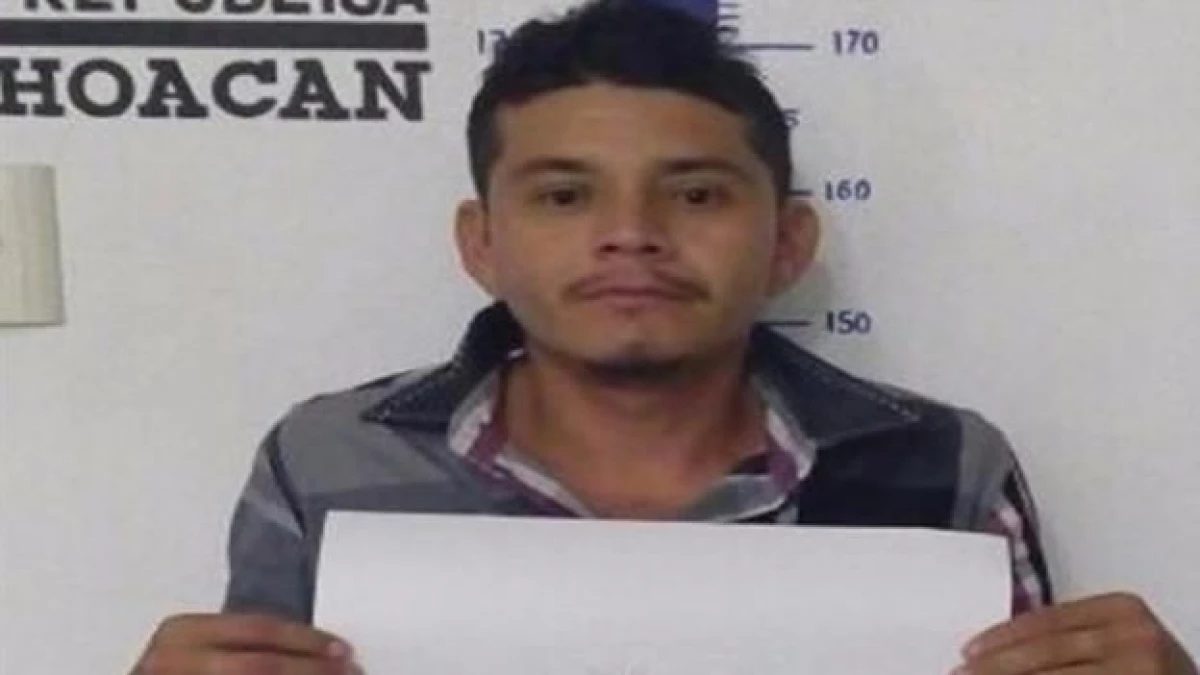 Cemeí Verdía, líder comunitario de Ostula, tras ser preso