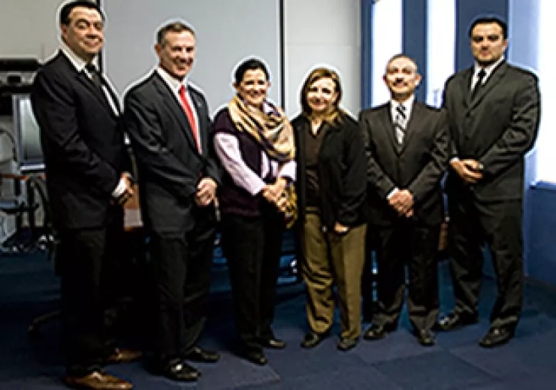 Equipo de maestrías EGADE In Company: Dr. Fernando Mata, Dr. Robert Grosse, Dra. Elisa Cobas, Dra. Olivia Villalba, Mtro. Juan Arriaga, Mtro. Fernando Monzón. (Foto: Cortesía EGADE)