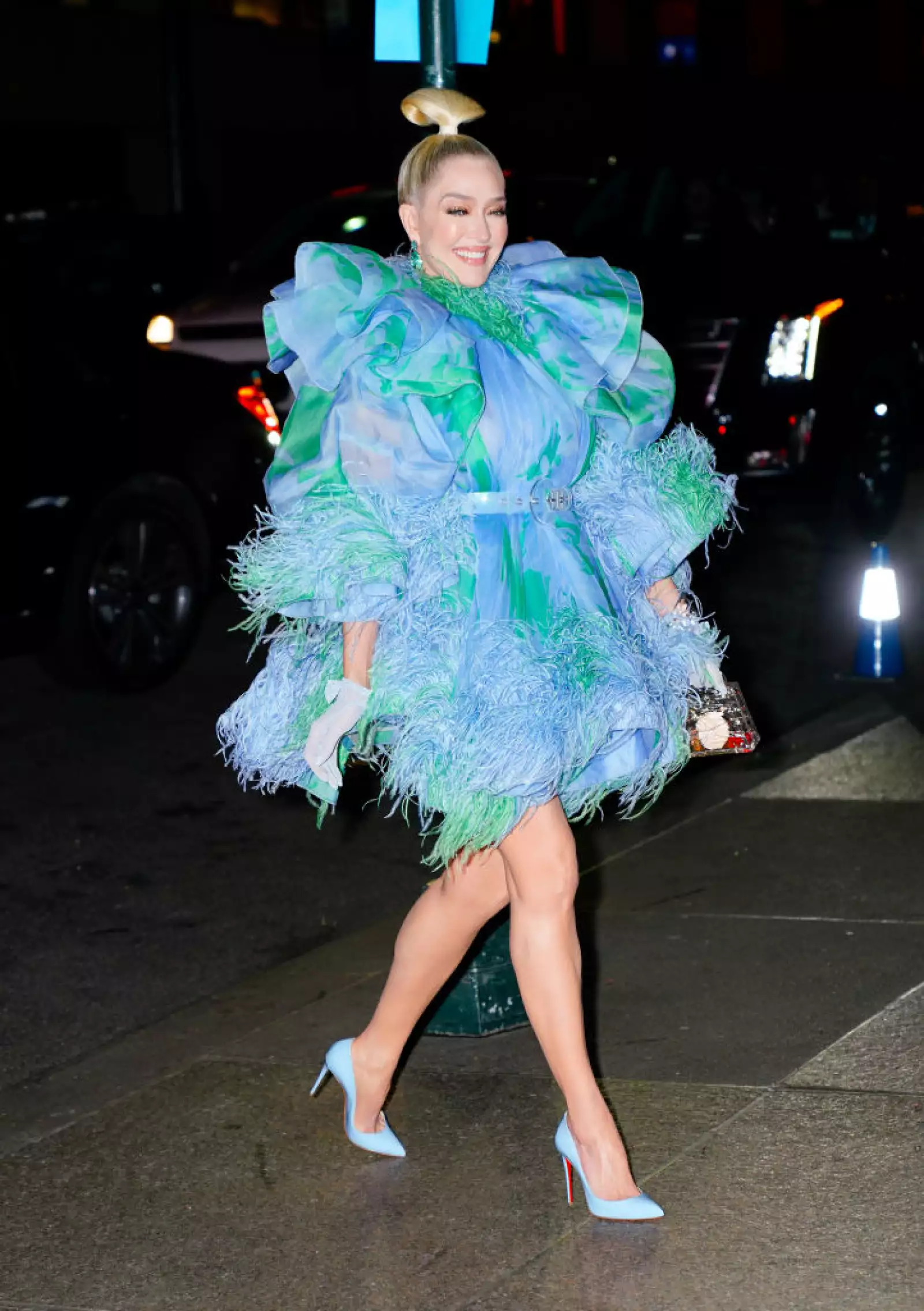 Celebrity Sightings In New York City - April 06, 2019