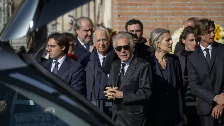 The Funeral Of Valentino Garavani