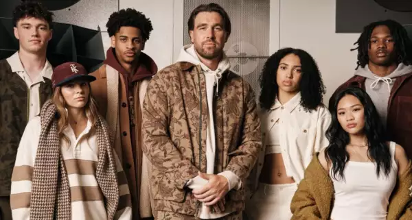 travis kelce nueva coleccion ae x tru kolors