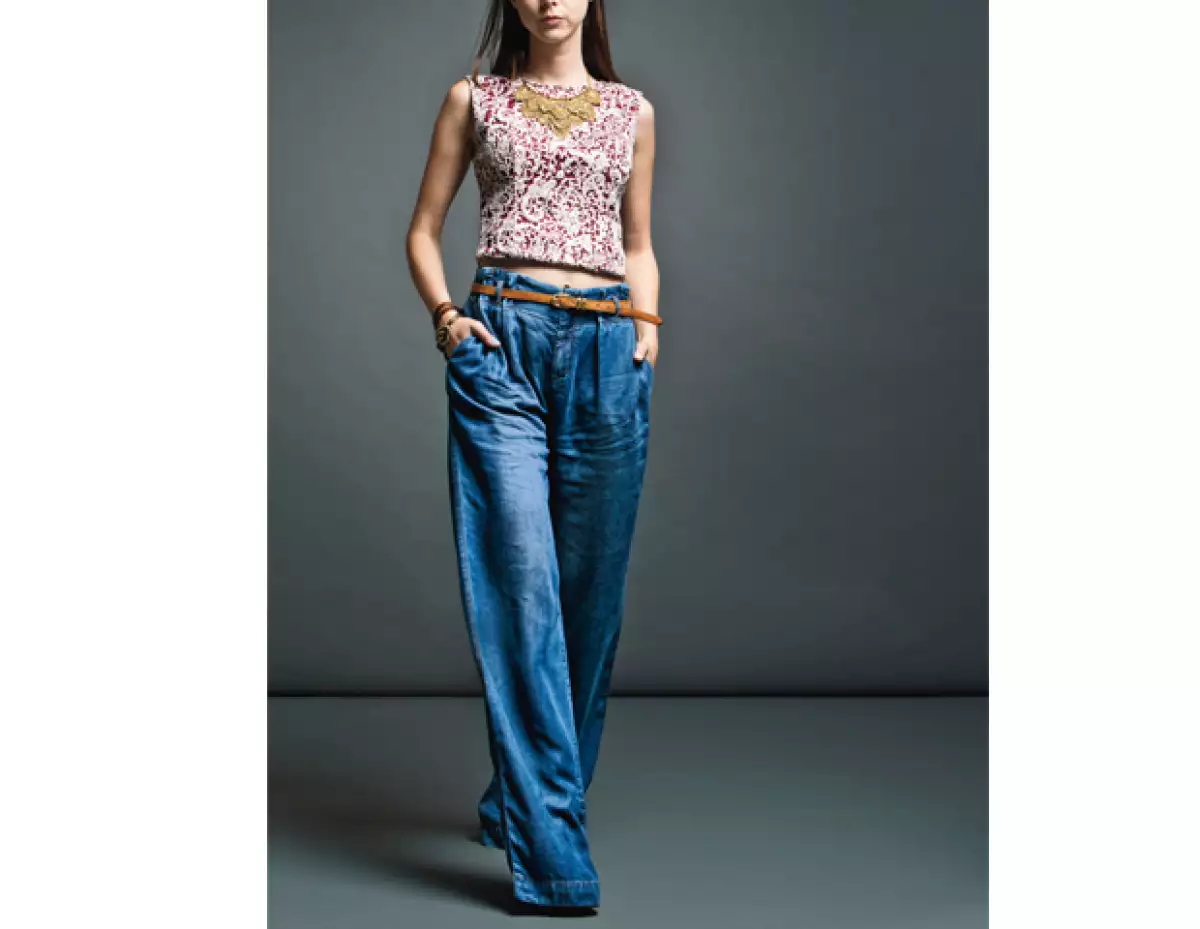 Jeans pata de elefante