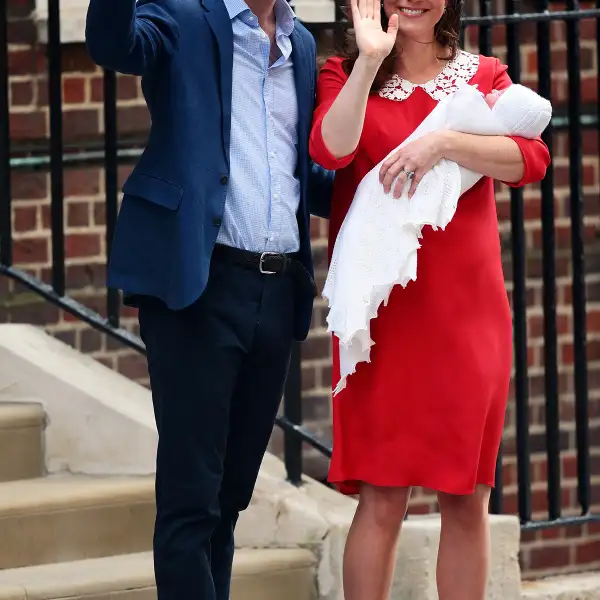 The Duke & Duchess Of Cambridge Depart The Lindo Wing With Their New Son