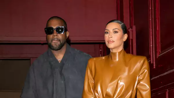 Kanye West & Kim Kardashian Leave K.West's Sunday Service At Theatre Des Bouffes Du Nord - Paris Fashion Week Womenswear Fall/Winter 2020/2021