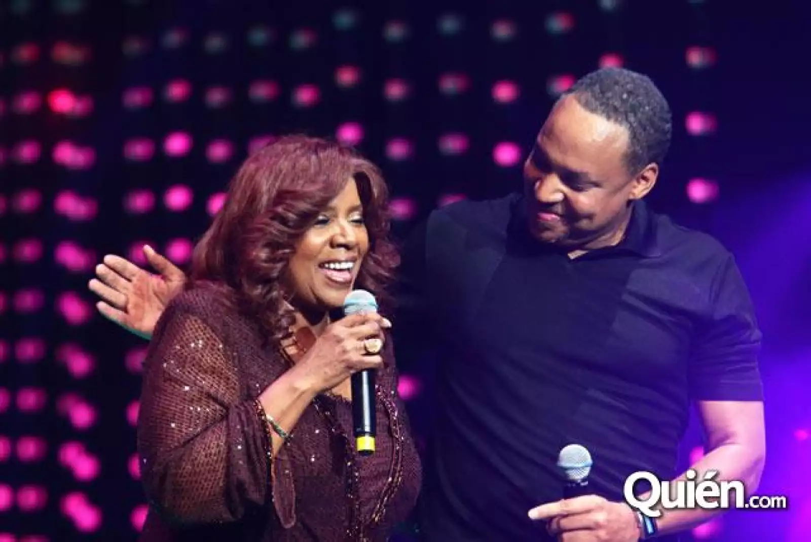 Gloria Gaynor en Nextel Fashion Acapulco.