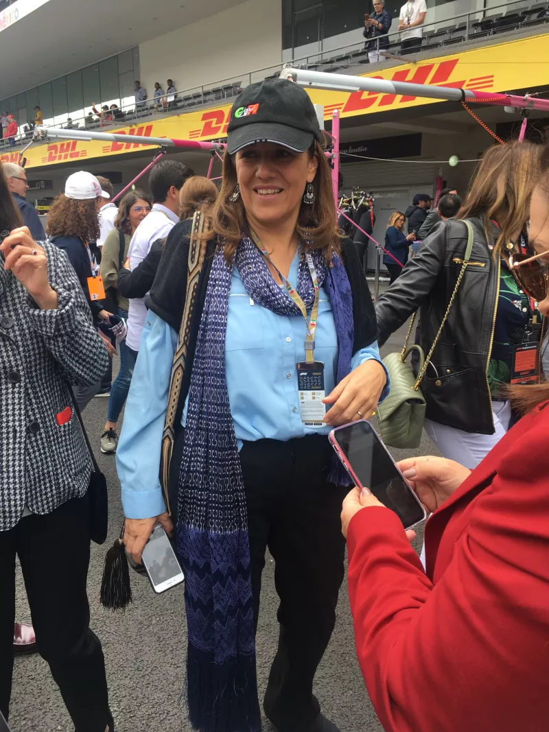 Margarita Zavala Gran Premio México 2