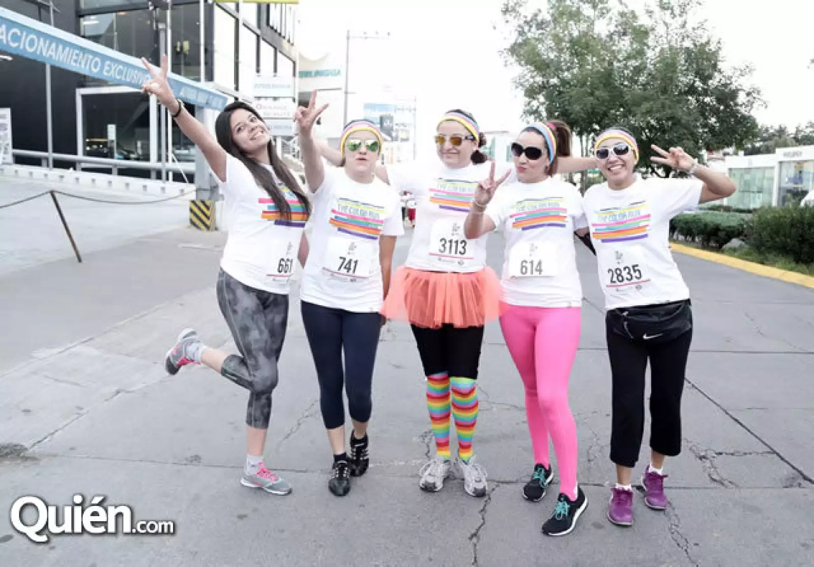 Laura Martínez, Ariadne Fermoso, Cristina Campuzano, Claudia Arce y Alejandra González