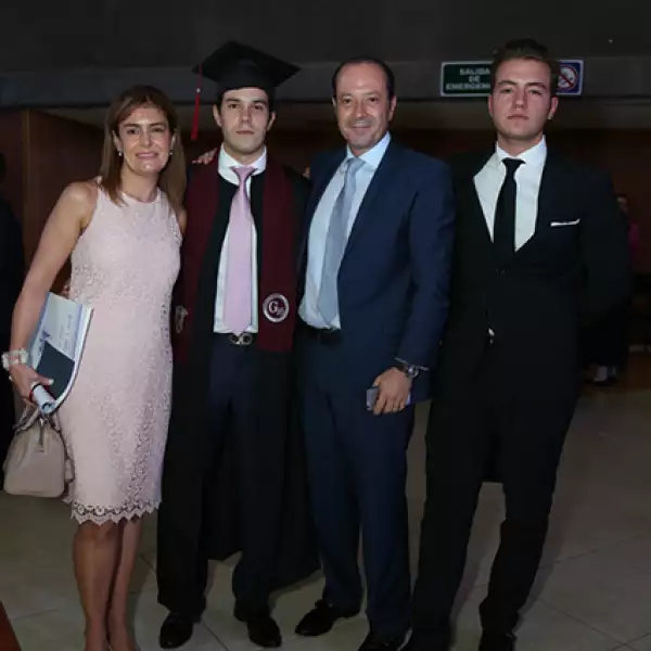 Ivette Cassab, José Carlos Rodríguez, José Manuel Rodríguez y Mike Leopold