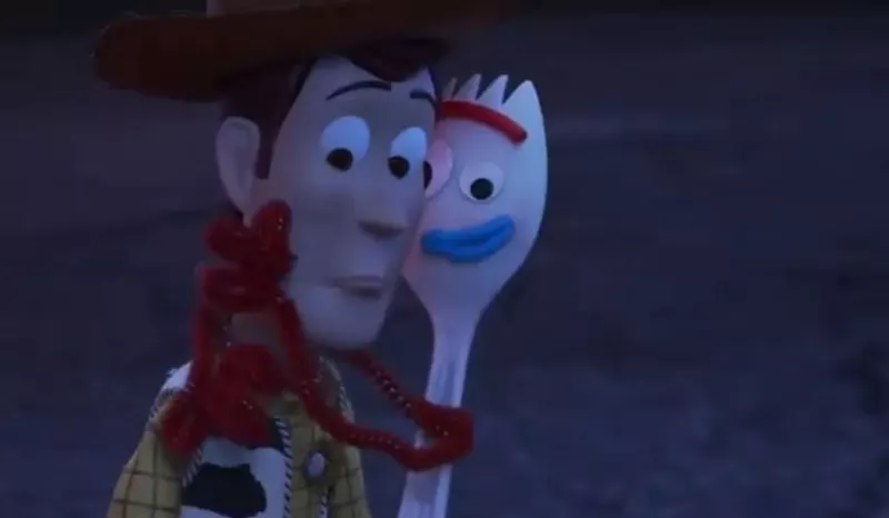 Woody y Forky