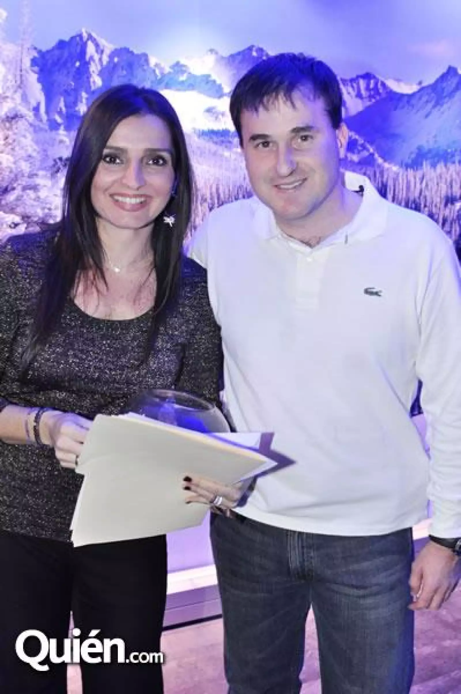 Lucía Rodríguez y Mauricio Garza González