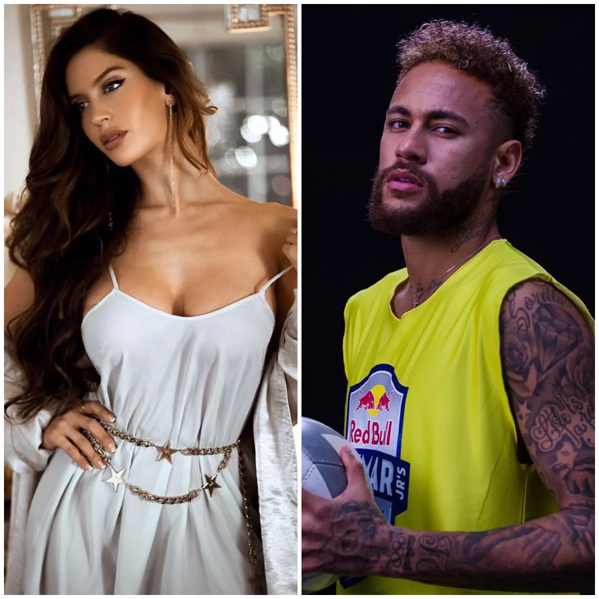 Natalia Barulich y Neymar