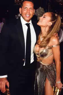 Alex Rodríguez y Jennifer Lopez