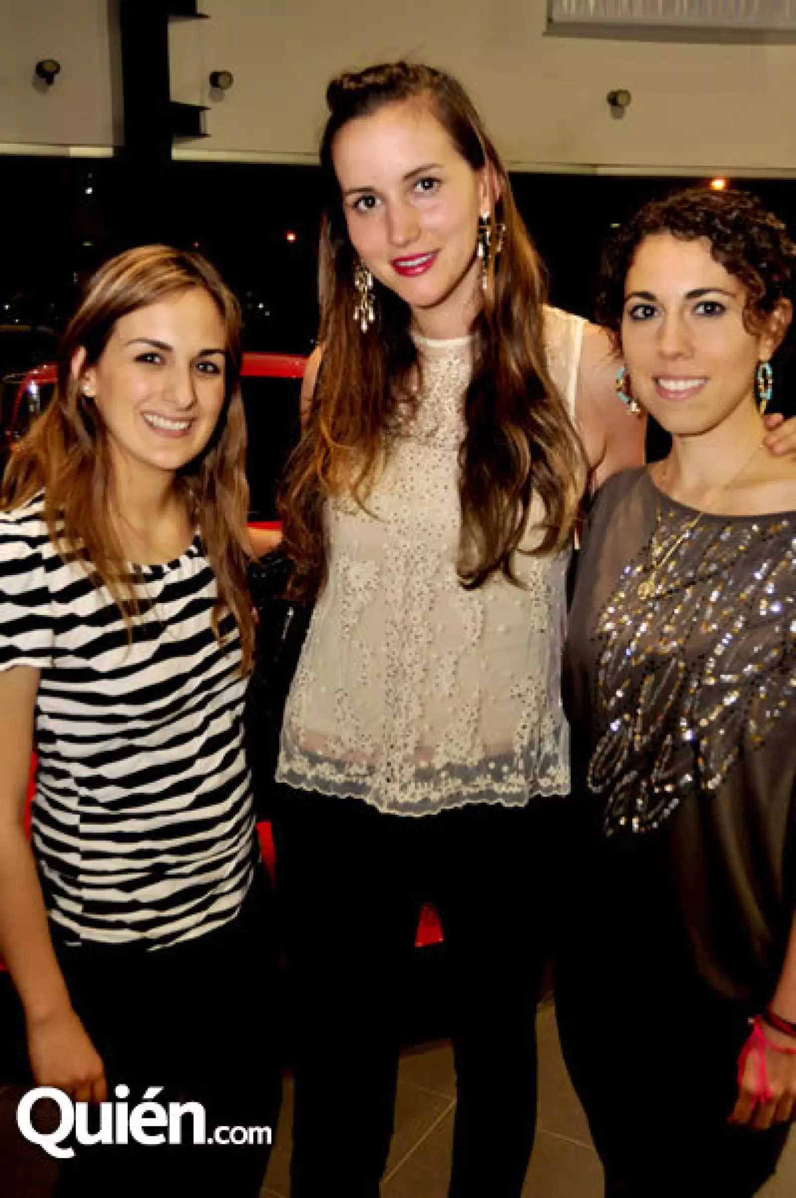 María José Torres, Ericka Aguilar y Ale Salazar