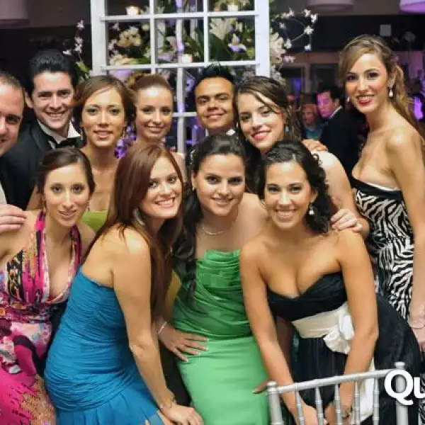 Boda de Gerardo de la Garza y Giselle Saenz