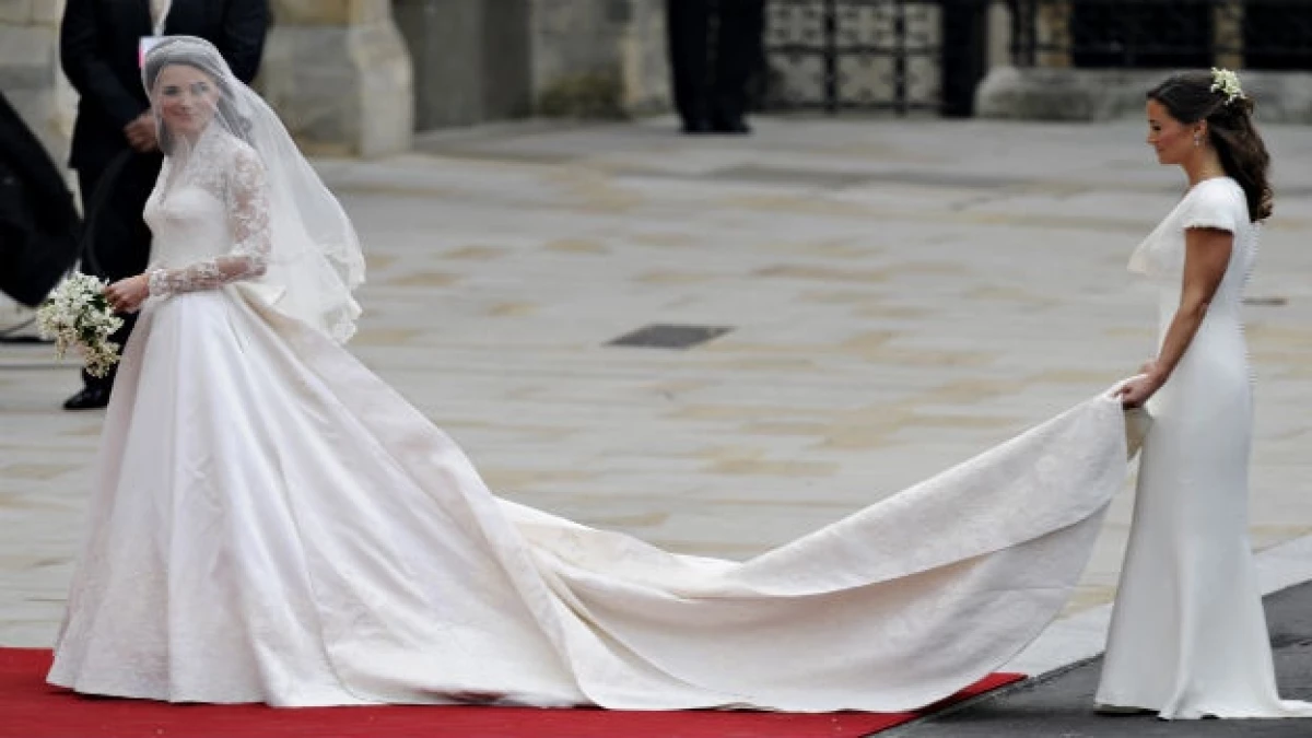 Vestido de Catalina Middleton por Sarah Burton