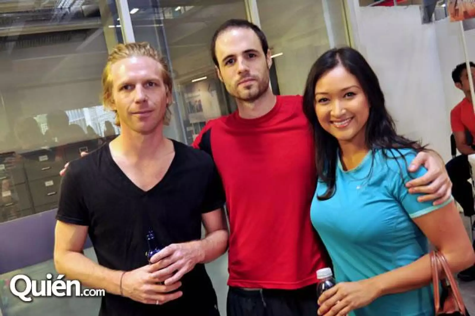 Alexander Callrlsson,Daniel García y Elisa Trujillo