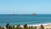El Palmar Beach in Ixtapa
