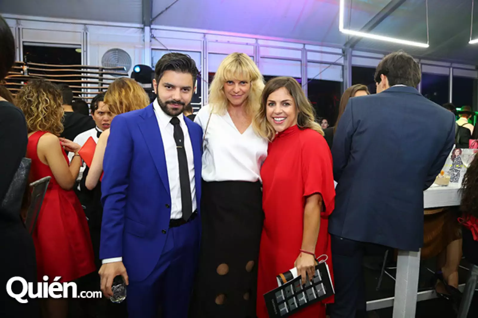 Juan Pablo Jim,Sharon Drijanski y Claudia Cándano