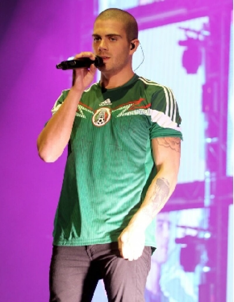 Los chicos portaron la camiseta de México durante su participación en el Concierto Exa.