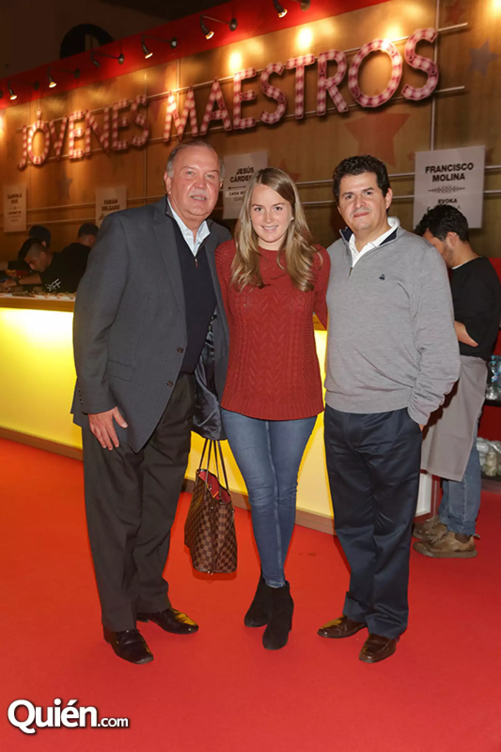 Gabriel y Denisse Suárez y Javier Briseño